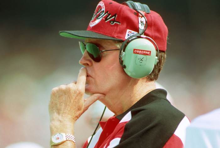 Nebraska coach Tom Osborne 1994